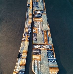 Vintage Manzoni tie 100% Silk Made in Italy